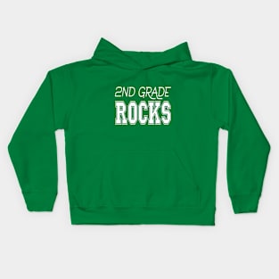 2nd Grade Rocks Kids Hoodie